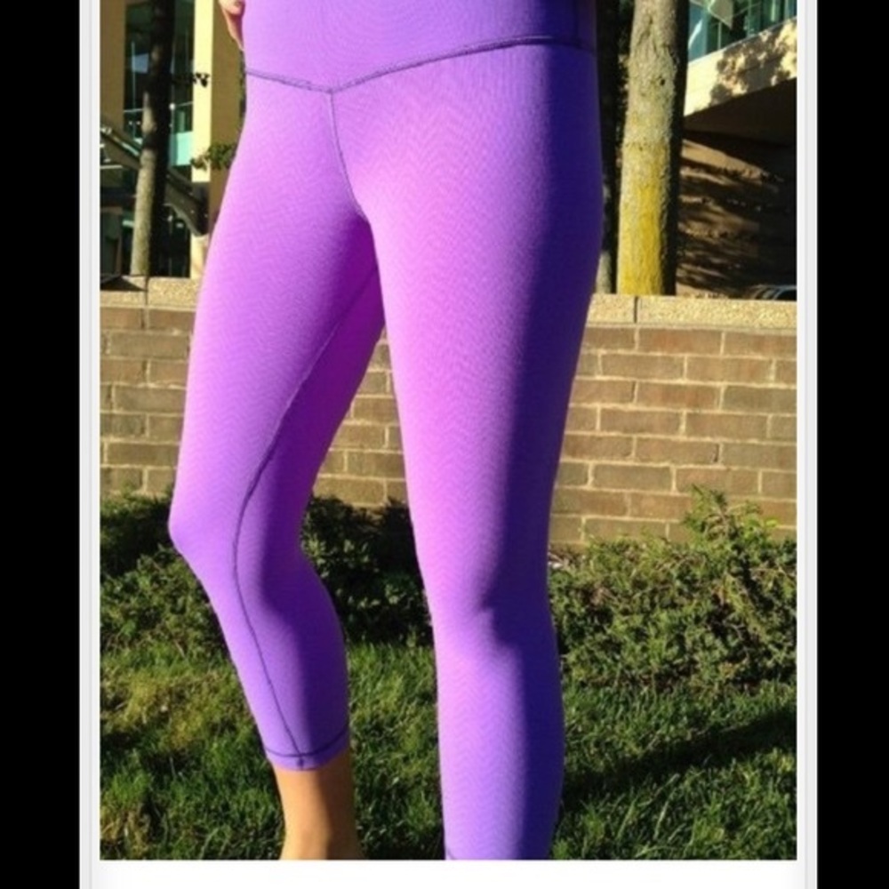 Lululemon wunder under capris